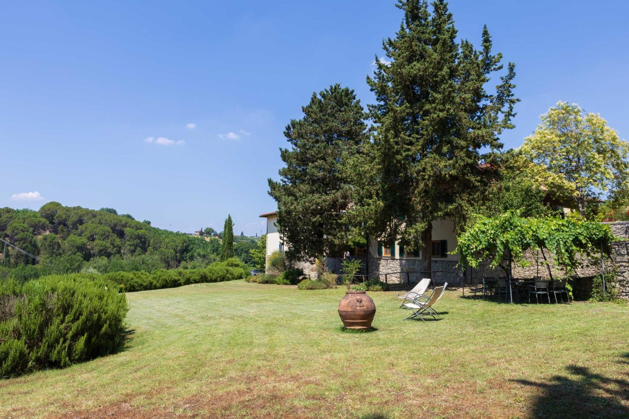 Foresteria Castello Di Verrazzano Greve in Chianti Eksteriør bilde