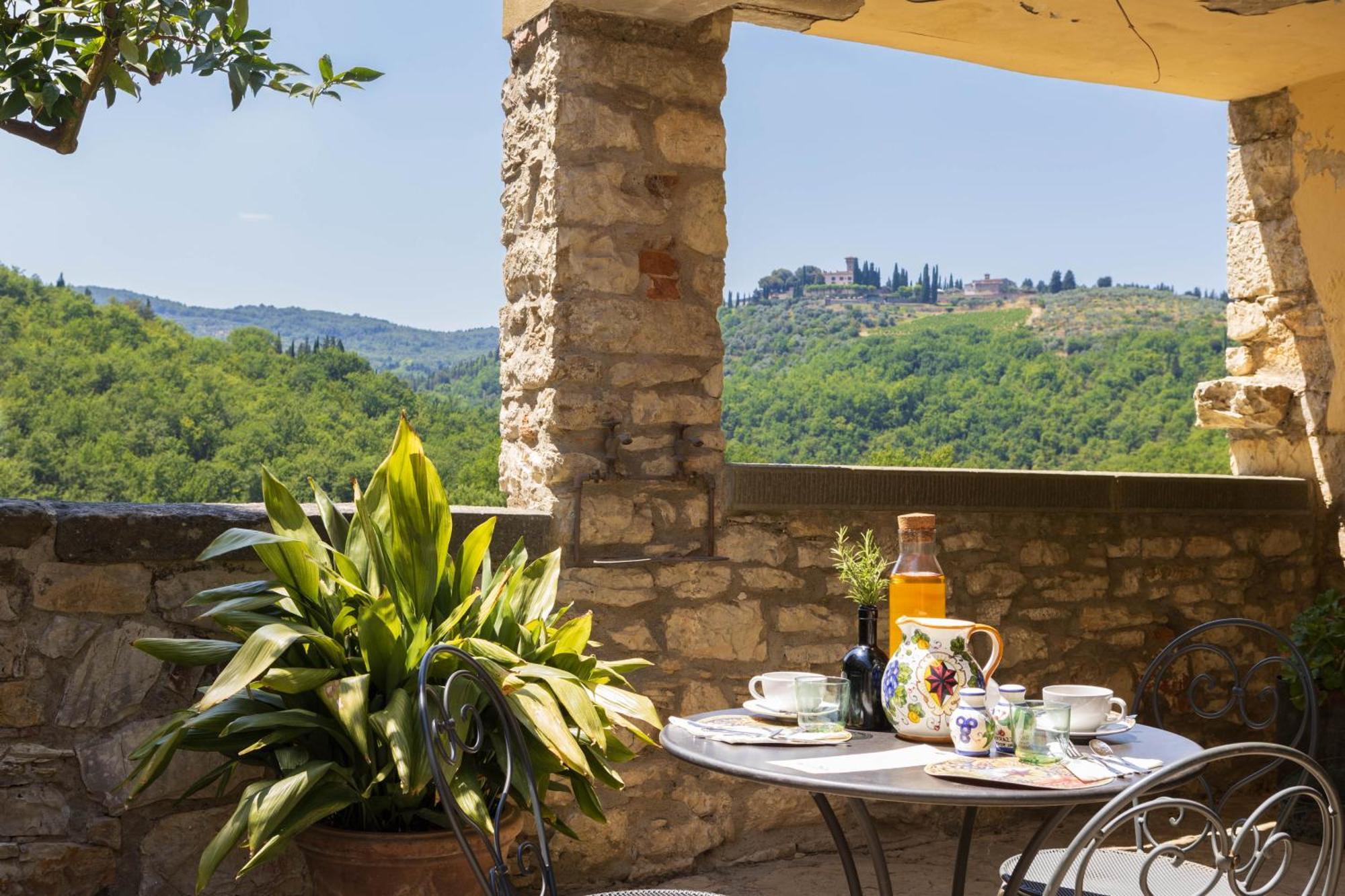 Foresteria Castello Di Verrazzano Greve in Chianti Eksteriør bilde